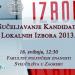 Sučeljavanje kandidata lokalnih izbora 2013.