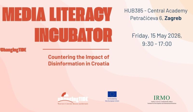 Otvoren je poziv za prijave za Inkubator medijske pismenosti