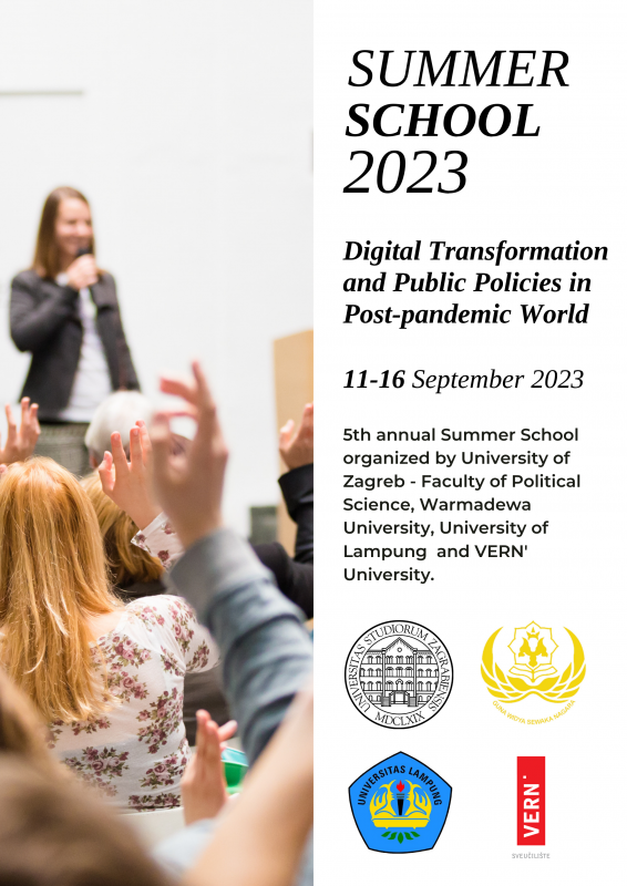 International Summer School 2023 on Digital Transformation and Public Policies