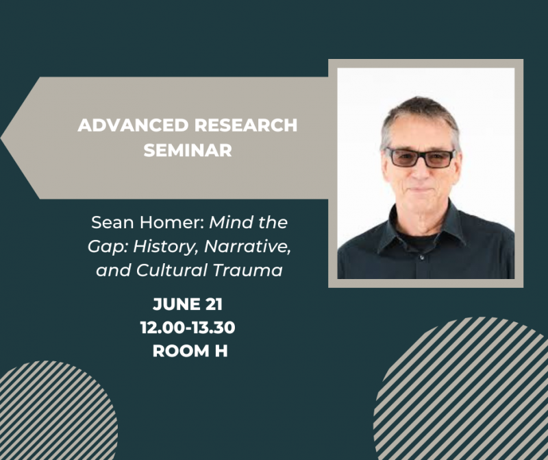 Advanced Research Seminar - Sean Homer: 