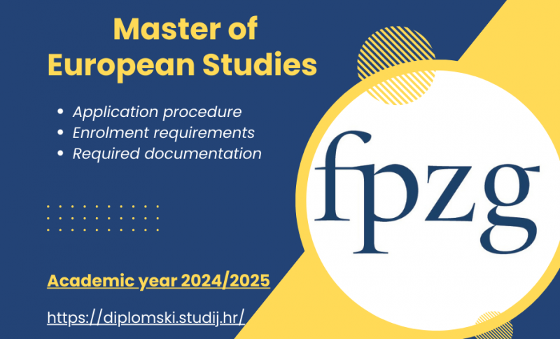 Information about the application process for the Master of European Studies programme