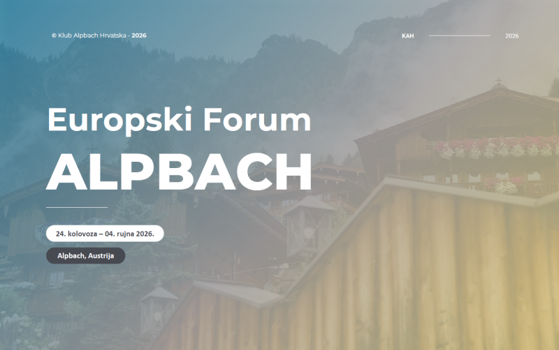 Poziv na prijavu za stipendije – Europski Forum Alpbach 2026