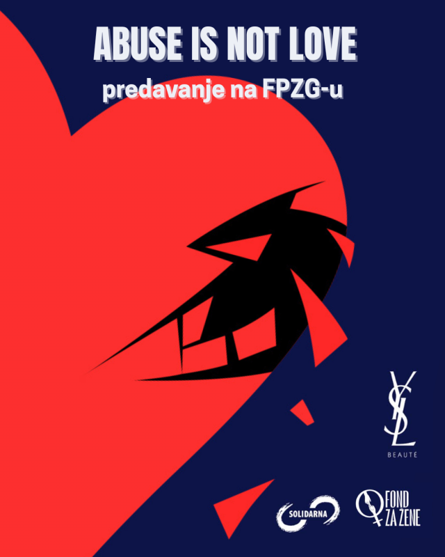 INTERAKTIVNO PREDAVANJE „ABUSE IS NOT LOVE“  23. travnja 2025.