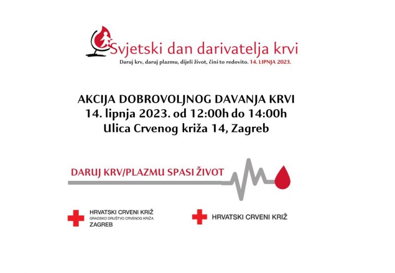 14. lipnja - Svjetski dan darivatelja krvi