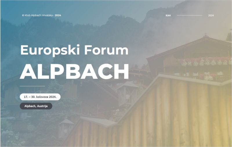 Otvorene prijave za stipendije za sudjelovanje na međunarodnoj konferenciji u organizaciji Europskog Foruma Alpbach