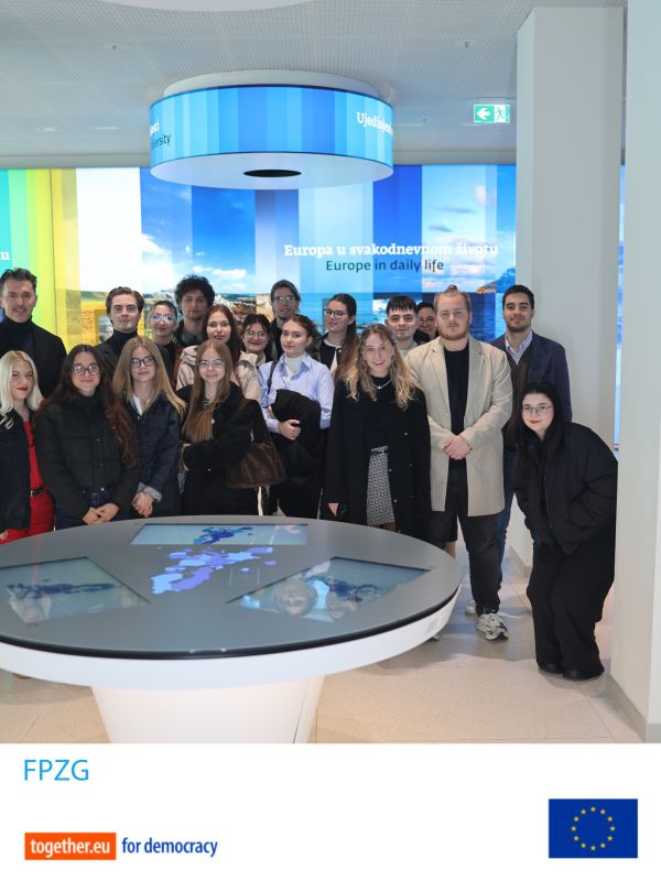 FPZG Students Take Part in a European Parliament Decision-Making Simulation